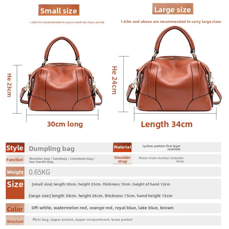 Temperament ladies handbag