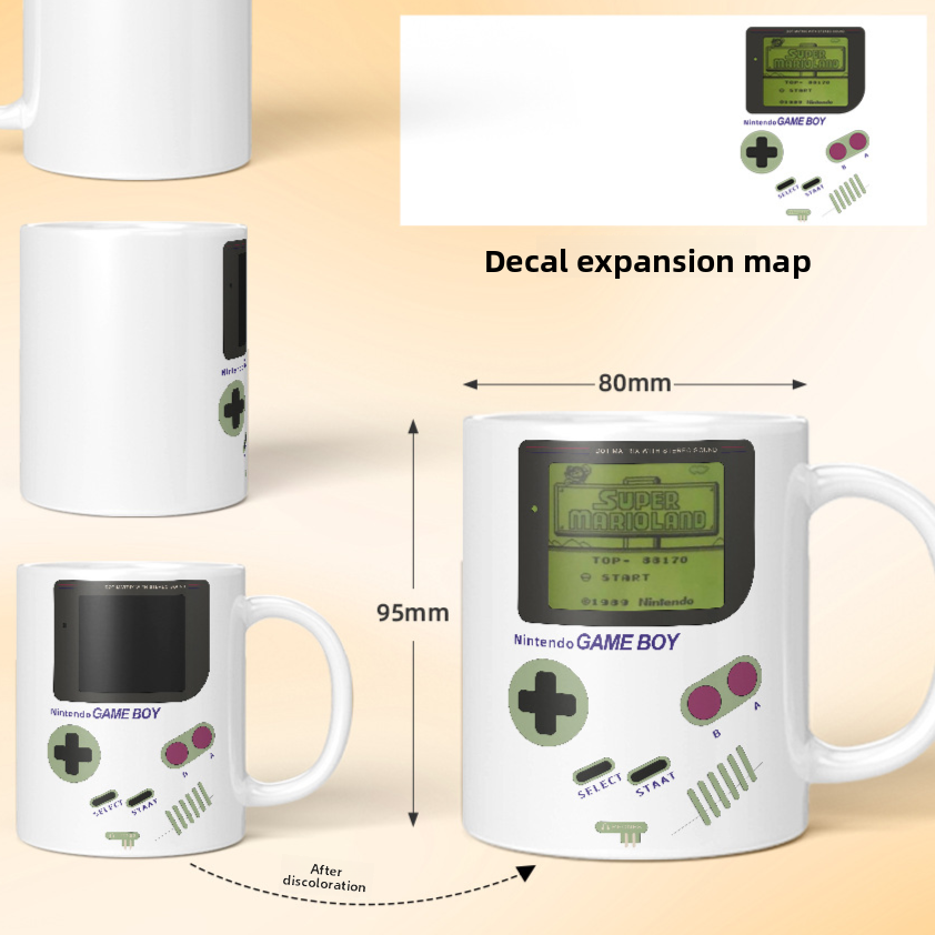 Temperature Changing Ceramic Mug