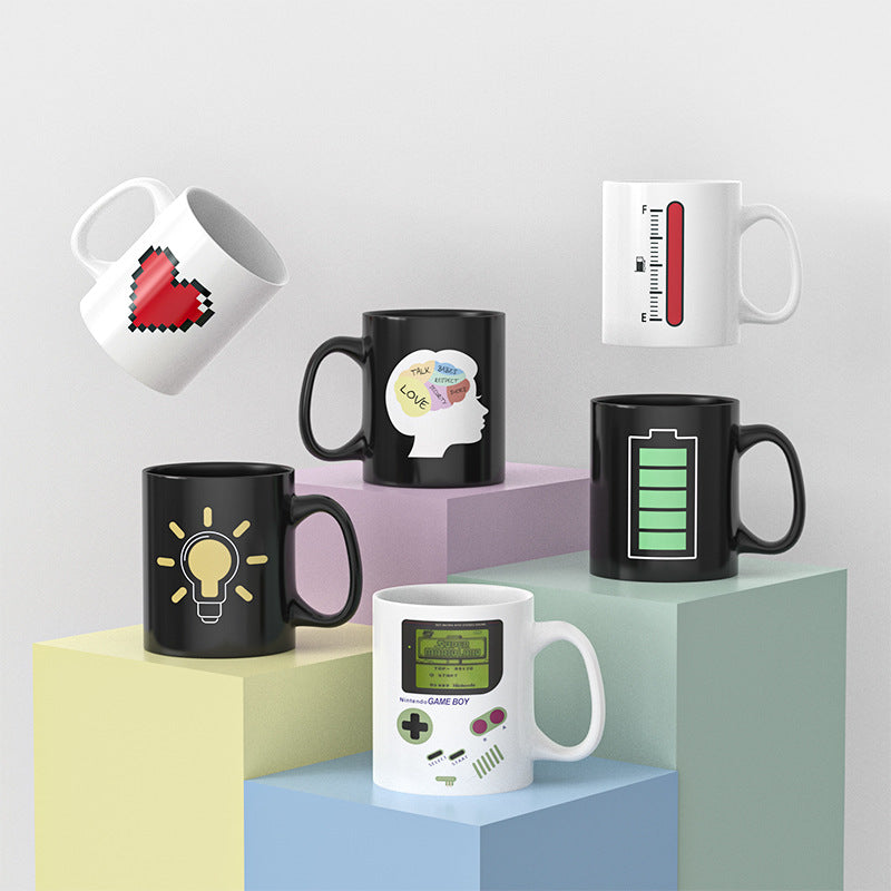 Temperature Changing Ceramic Mug