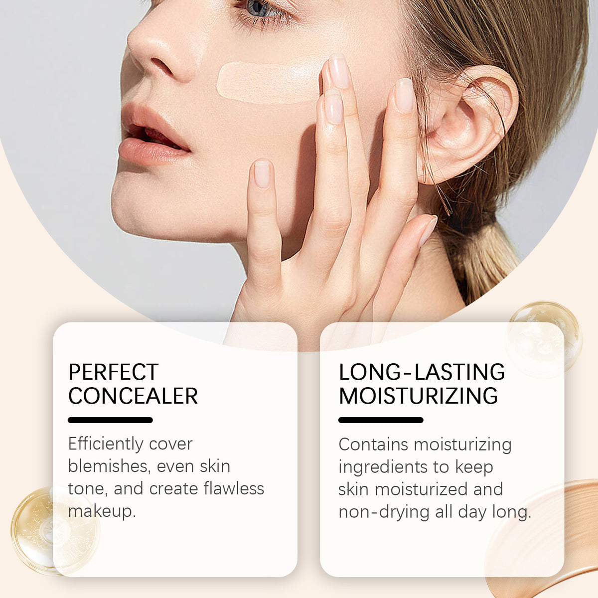 Temperature Changing Liquid Foundation