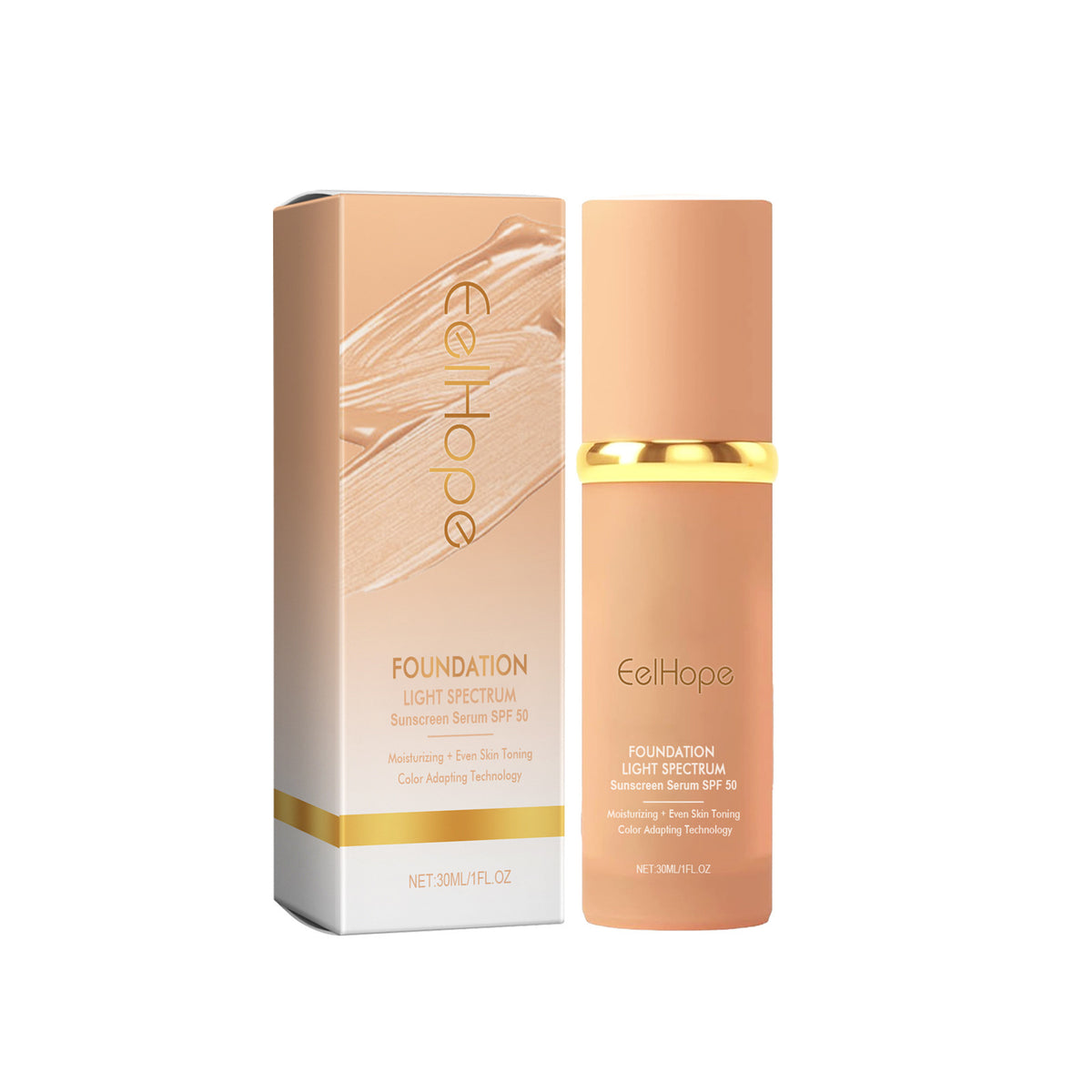 Temperature Changing Liquid Foundation