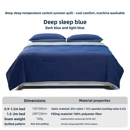 Temperature Regulating Ice Silk Quilt