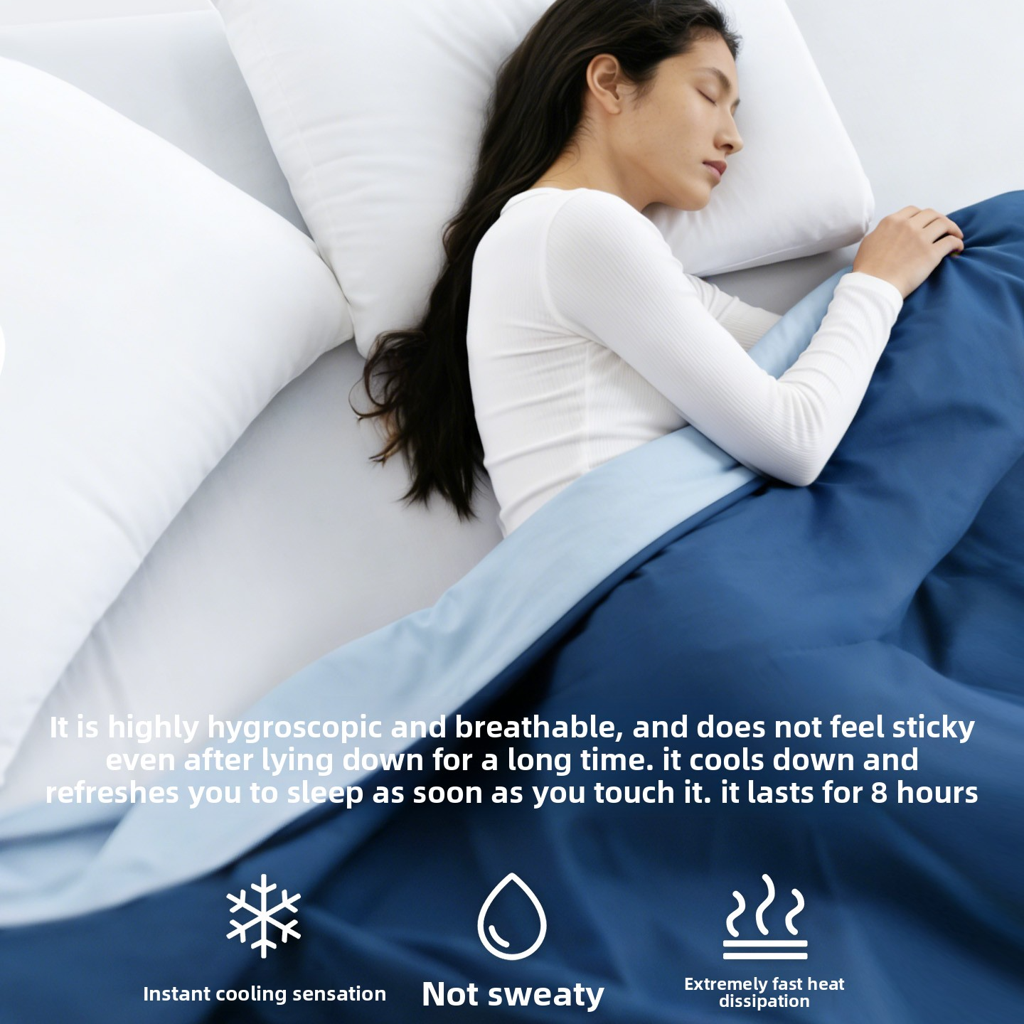 Temperature Regulating Ice Silk Quilt