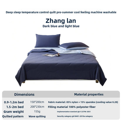 Temperature Regulating Ice Silk Quilt