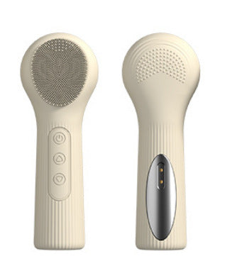 Temperature Sensing Silicone Facial Cleansing Brush