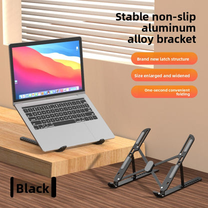 Ten-Stage Adjustable Aluminum Alloy Laptop Stand