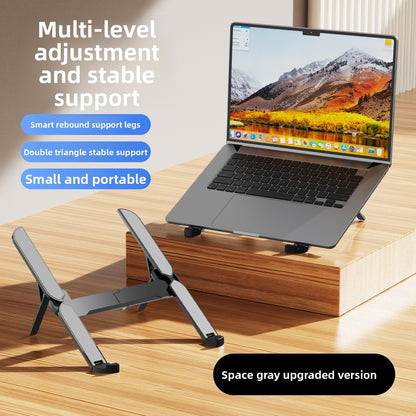 Ten-Stage Adjustable Aluminum Alloy Laptop Stand