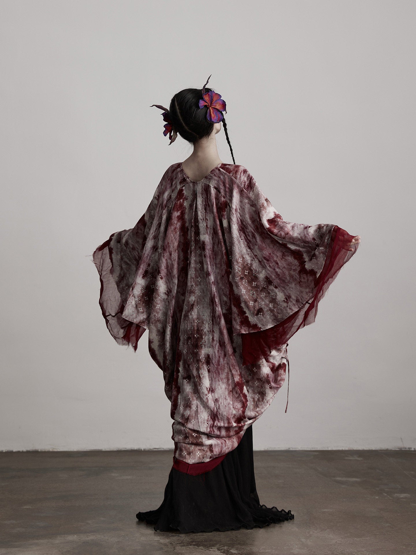 Tencel Batwing Sleeve Cardigan
