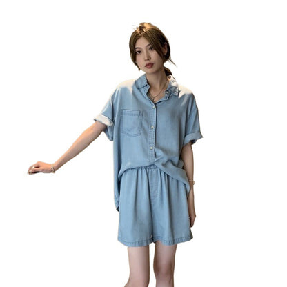 Tencel Imitation Denim suit
