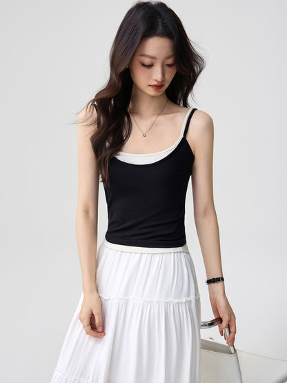 Tencel Lyocell Womens Camisole with Back Design