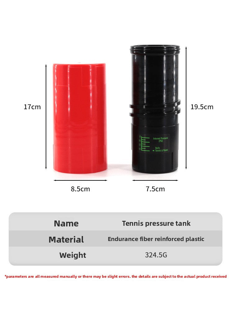 Tennis Ball Pressure Holding Container