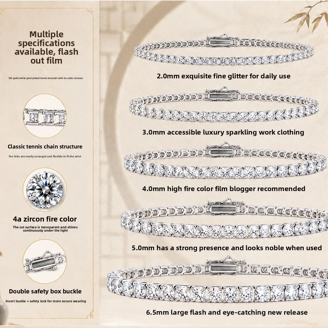 Tennis Bracelet for Women