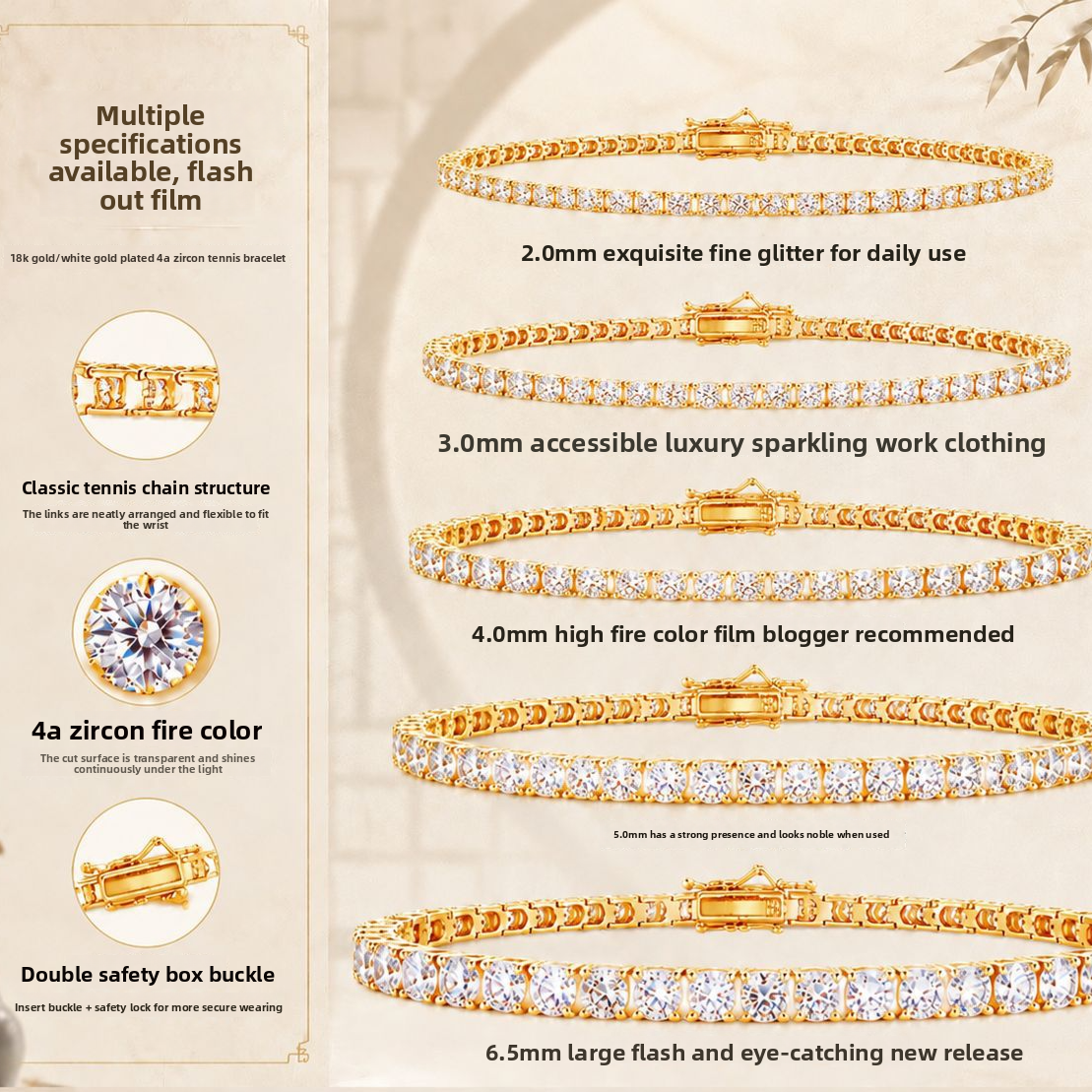 Tennis Bracelet for Women