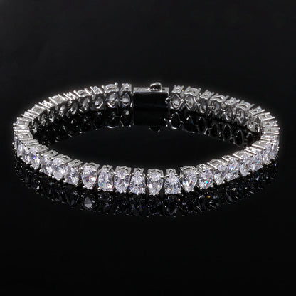 Tennis Chain Necklace Bracelet Set