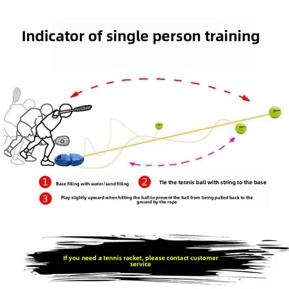 Tennis individual trainer set