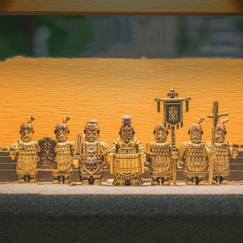 Terracotta Warriors Chinese Style Desktop Decorations