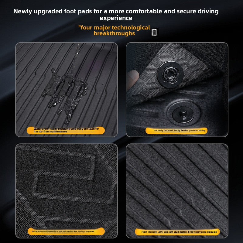 Tesla Model 3 Y Custom Fit All-Weather TPE Floor Mats