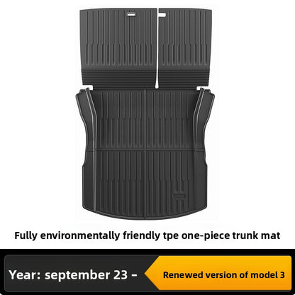 Tesla Model 3 Y Custom Fit All-Weather TPE Floor Mats