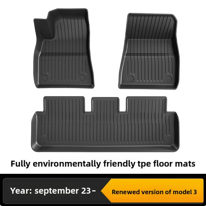Tesla Model 3 Y Custom Fit All-Weather TPE Floor Mats