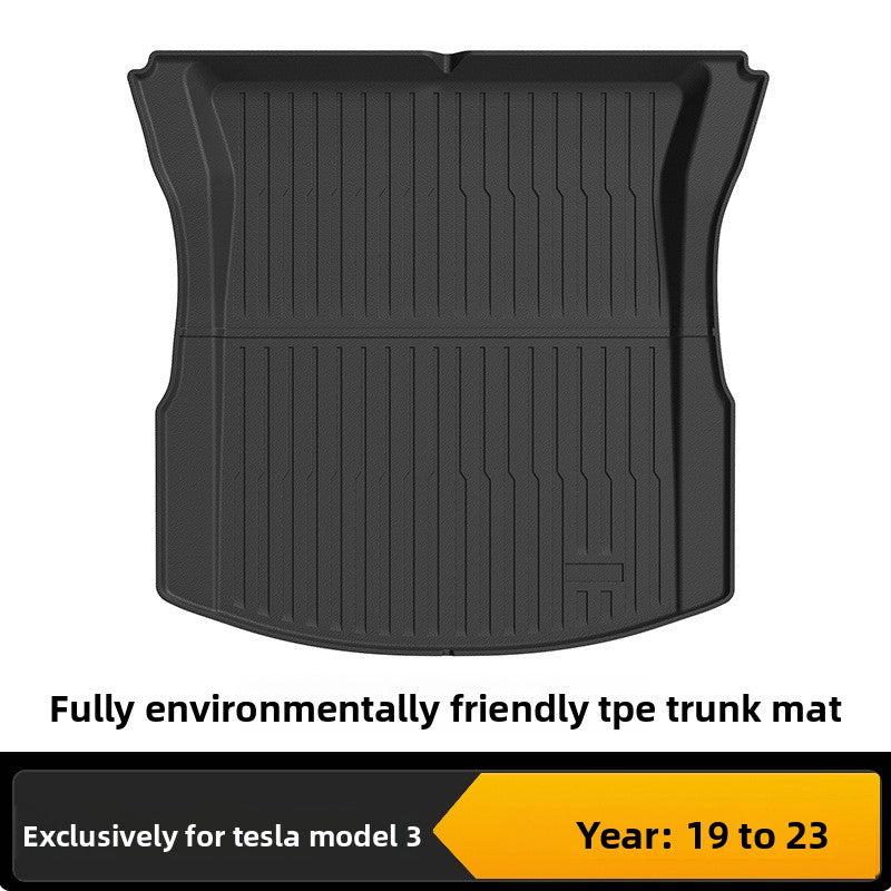 Tesla Model 3 Y Custom Fit All-Weather TPE Floor Mats