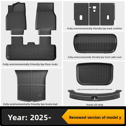 Tesla Model 3/Y Custom Fit TPE All-Weather Floor Mats
