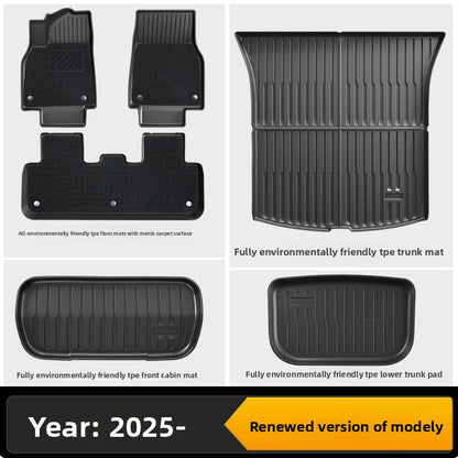 Tesla Model 3/Y Custom Fit TPE All-Weather Floor Mats