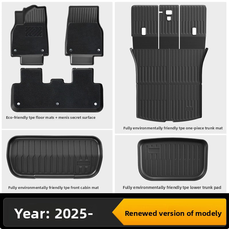 Tesla Model 3/Y Custom Fit TPE All-Weather Floor Mats
