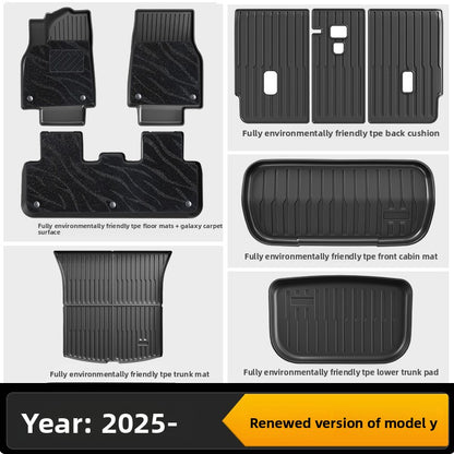 Tesla Model 3/Y Custom Fit TPE All-Weather Floor Mats