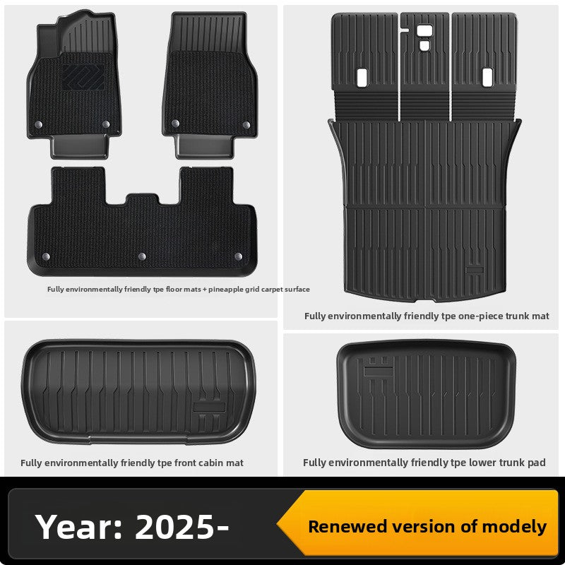 Tesla Model 3/Y Custom Fit TPE All-Weather Floor Mats