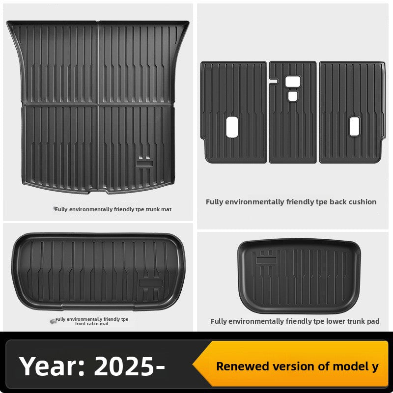 Tesla Model 3/Y Custom Fit TPE All-Weather Floor Mats