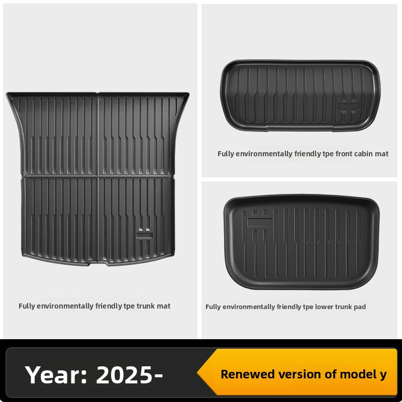 Tesla Model 3/Y Custom Fit TPE All-Weather Floor Mats
