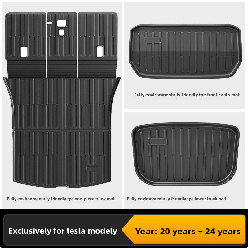 Tesla Model 3/Y Custom Fit TPE All-Weather Floor Mats