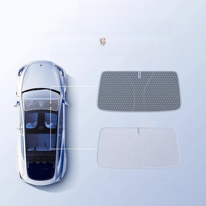 Tesla Sunroof Sunshade Graphene Heat Insulation