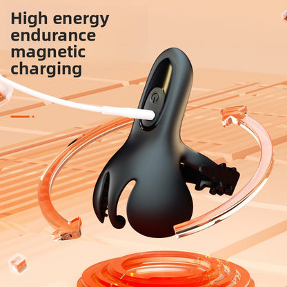 Testicle locking sperm ring