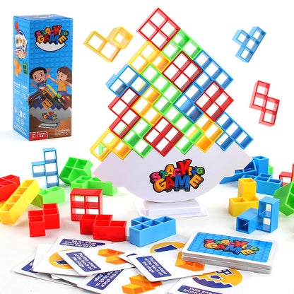 Tetris Stacking Puzzle Building Blocks