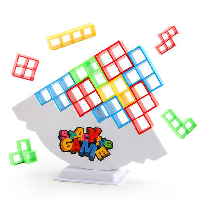 Tetris Stacking Puzzle Building Blocks