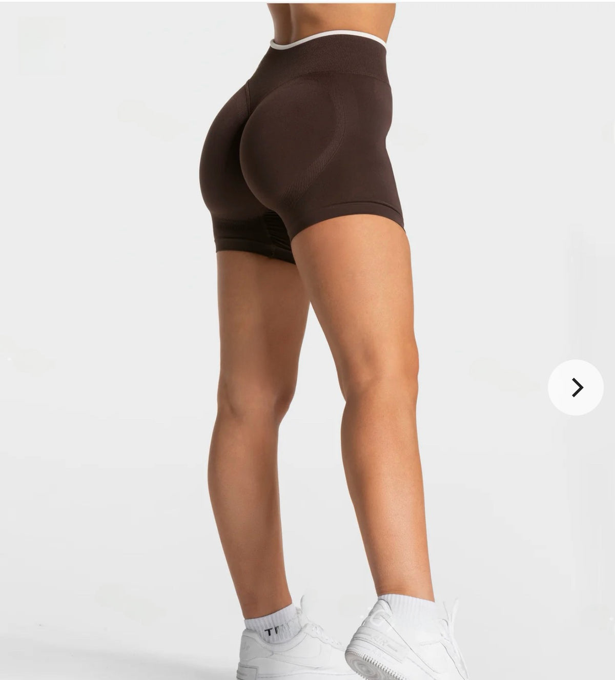 Teveo Seamless High-Waisted Sports Shorts