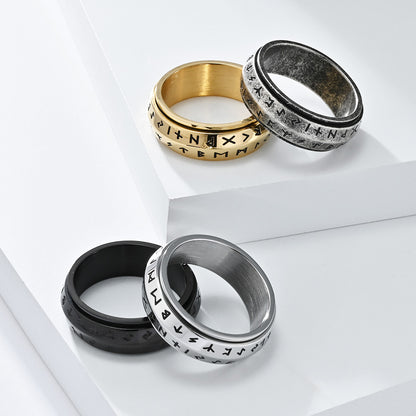 Text-Rotating Ring