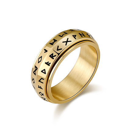 Text-Rotating Ring