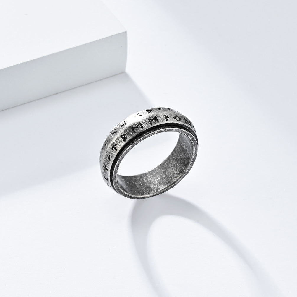 Text-Rotating Ring