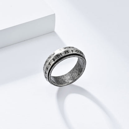Text-Rotating Ring