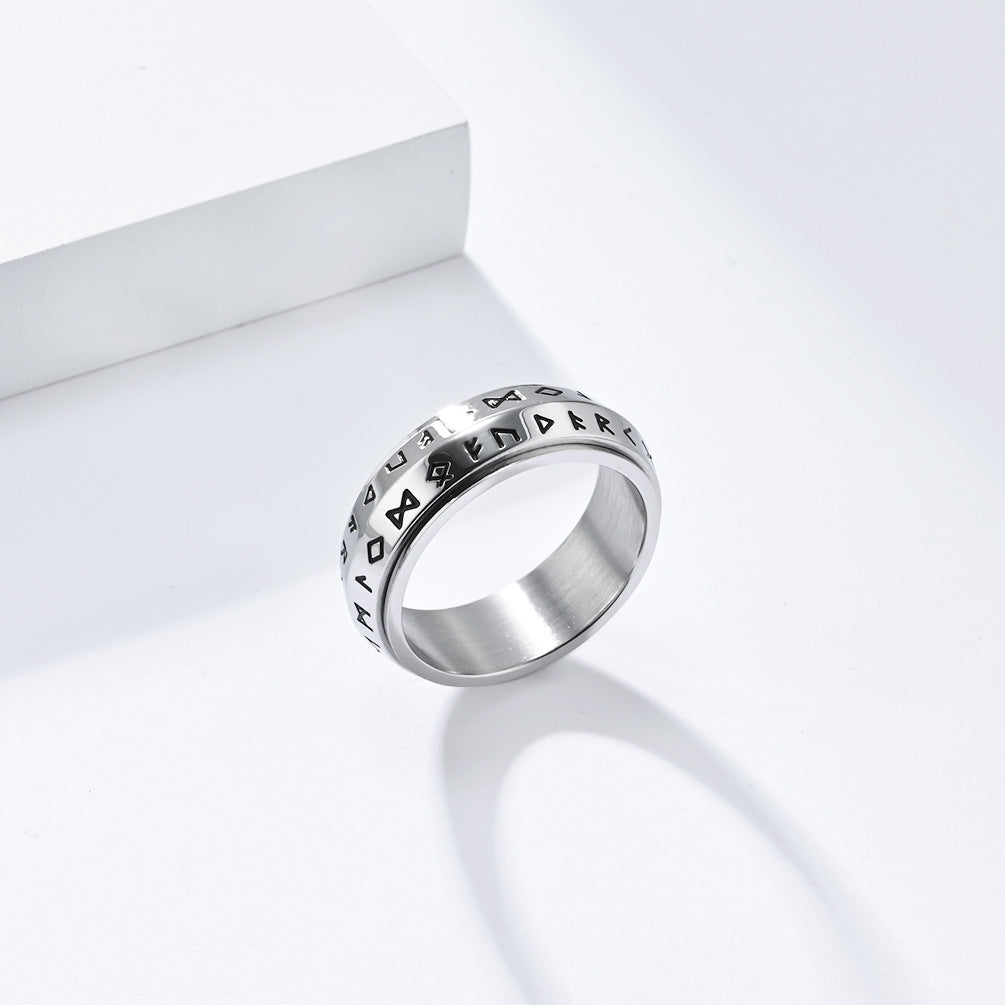 Text-Rotating Ring