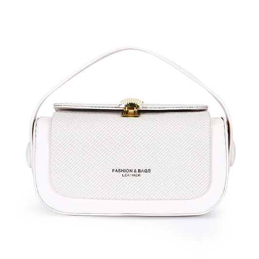 texture messenger bag