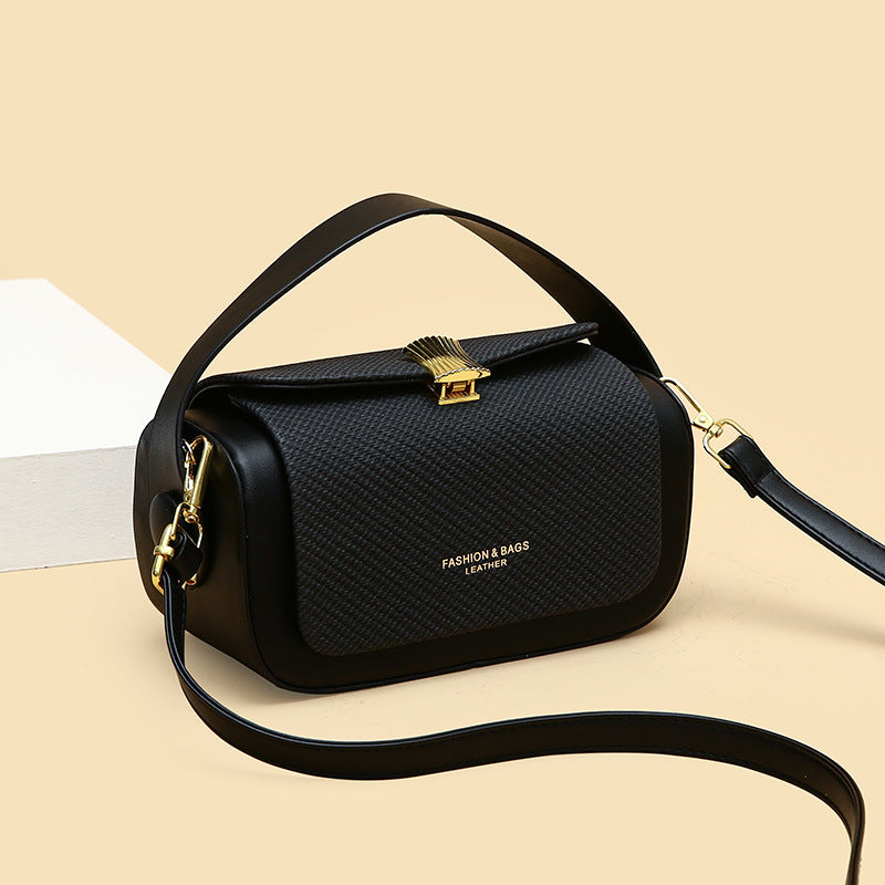 texture messenger bag