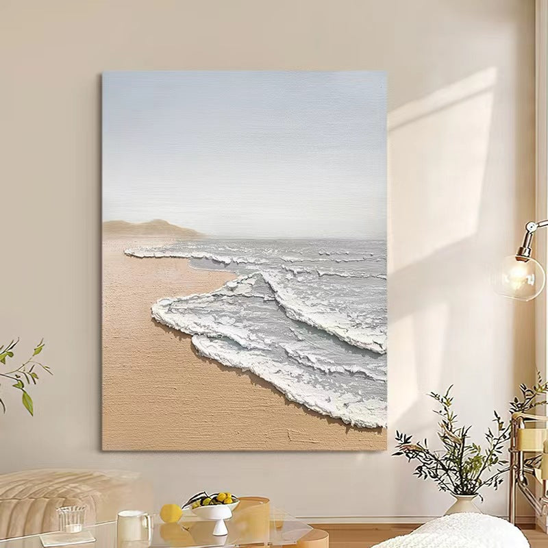 Textured Ocean Wall Art Painting