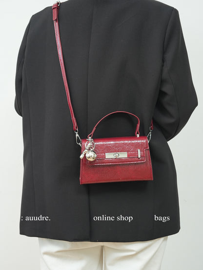 Textured Shoulder Crossbody Bag
