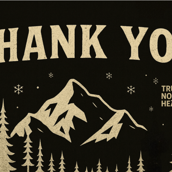 Thank you card