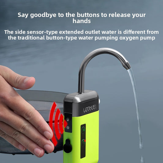 The automatic water pumping machine is small