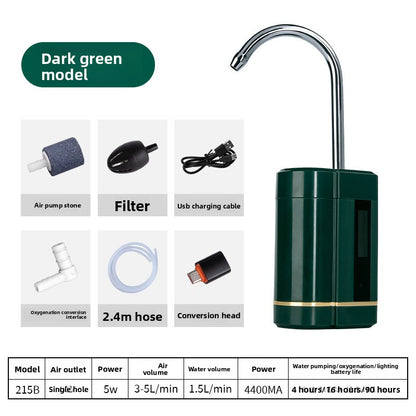 The automatic water pumping machine is small