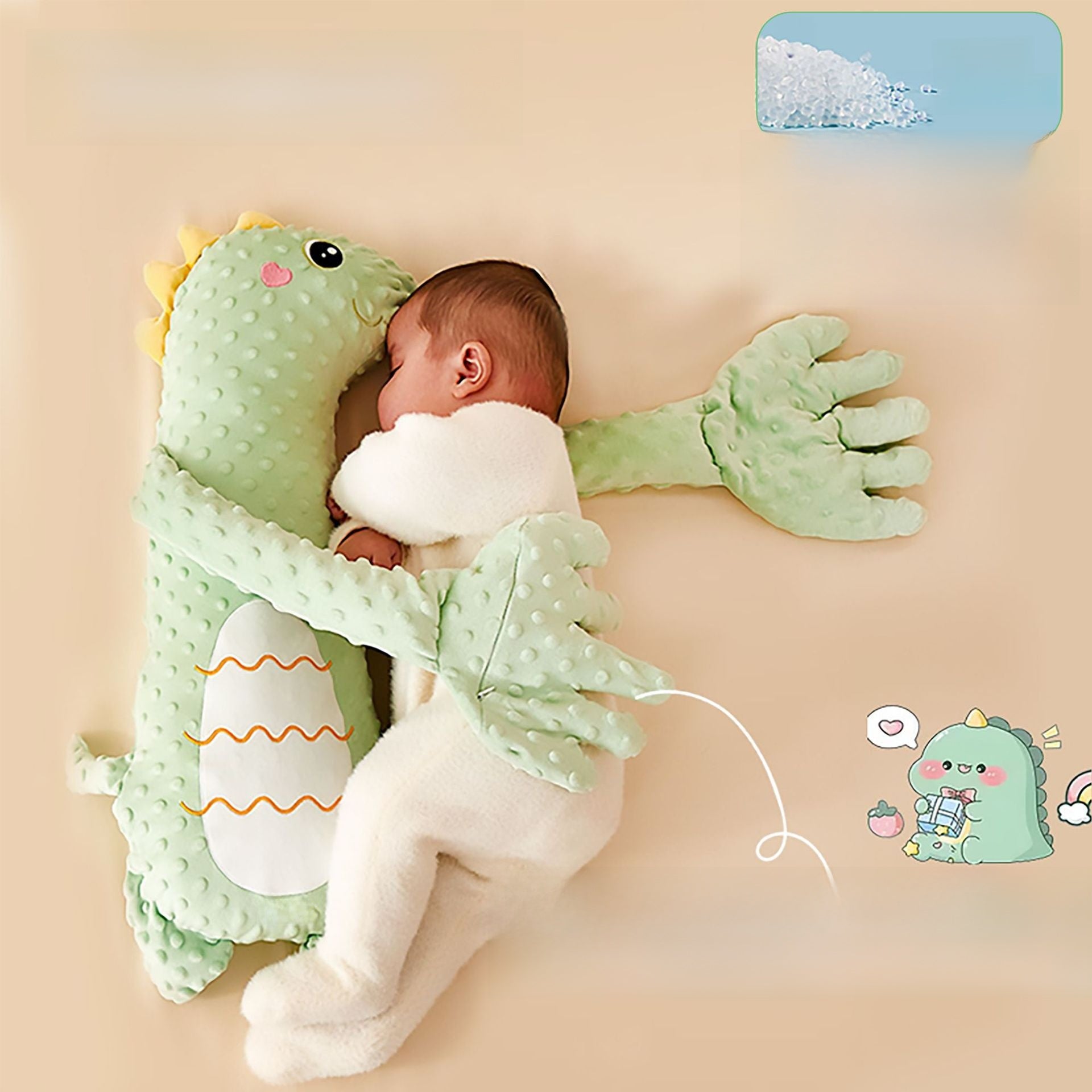The baby soothing hitting device